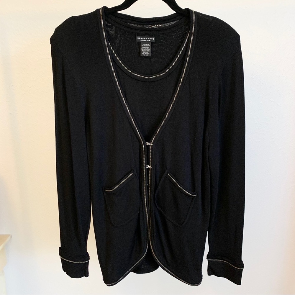 Matching Set- Sleeveless Top and Cardigan